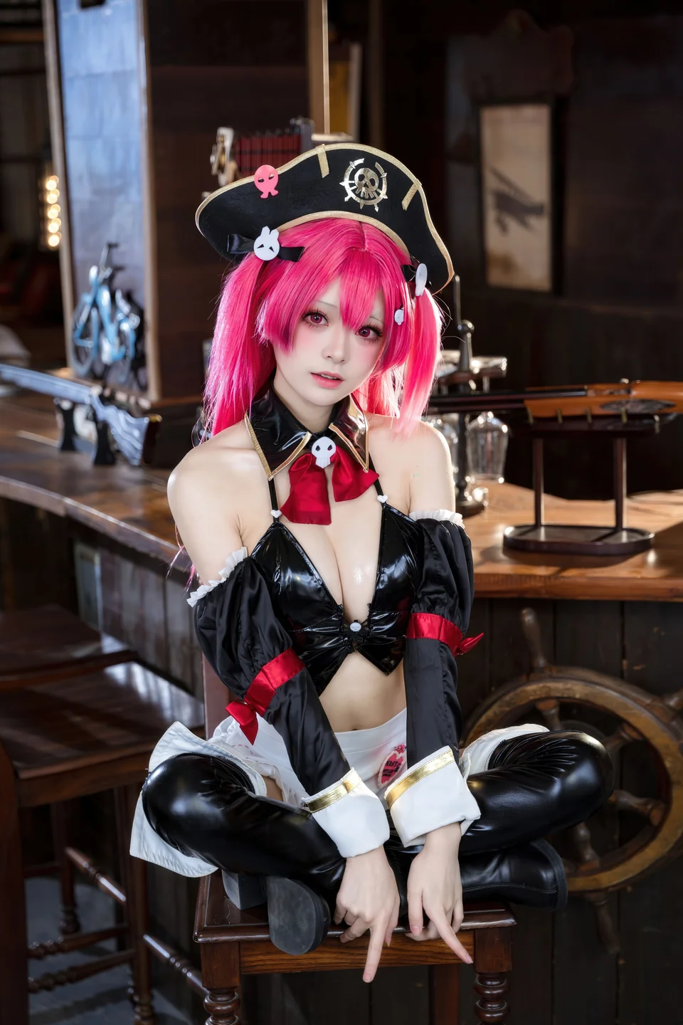 九柒喵 - No.041 马斯特 [57P-776MB] tg@simisebaisi 【丝足阁】022.webp